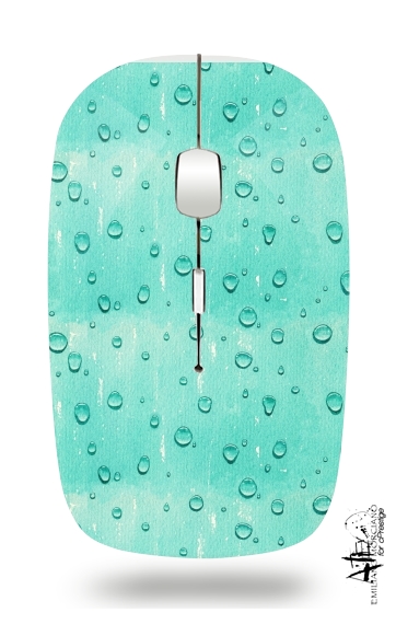  Water Drops Pattern for Wireless optical mouse with usb receiver