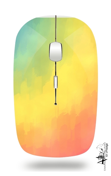  Watercolors Fun for Wireless optical mouse with usb receiver