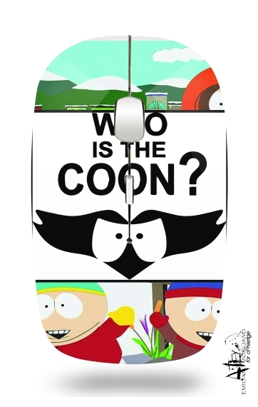  Who is the Coon ? Tribute South Park cartman for Wireless optical mouse with usb receiver