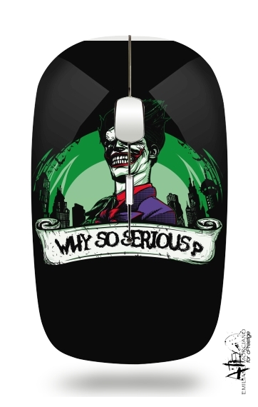  Why So Serious ?? for Wireless optical mouse with usb receiver