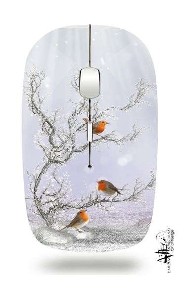  winter wonderland for Wireless optical mouse with usb receiver