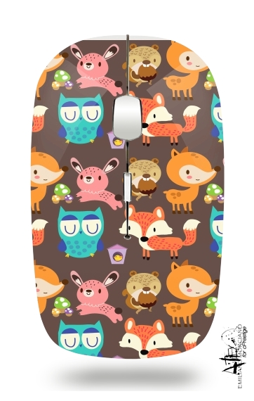  Woodland friends for Wireless optical mouse with usb receiver