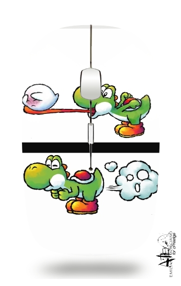  Yoshi Ghost for Wireless optical mouse with usb receiver