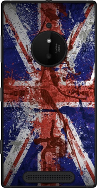 Leather Case Nokia Lumia 830 with pictures flag