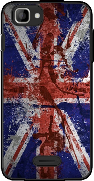 Leather Case Wiko Kite 4G with pictures flag