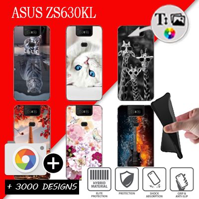 Silicone ASUS ZenFone 6 ZS630KL with pictures
