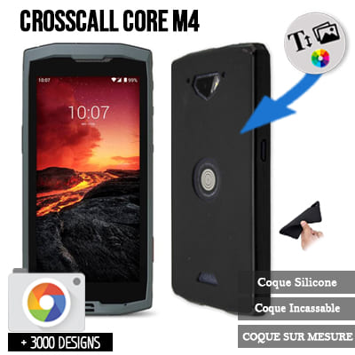 Custom Crosscall Core M4 silicone case