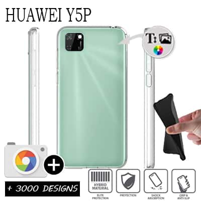 Silicone Huawei Y5p with pictures