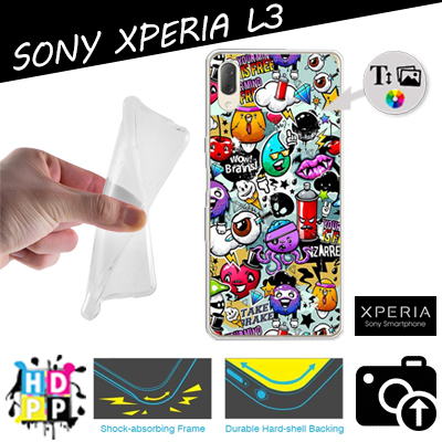Custom Sony Xperia L3 silicone case
