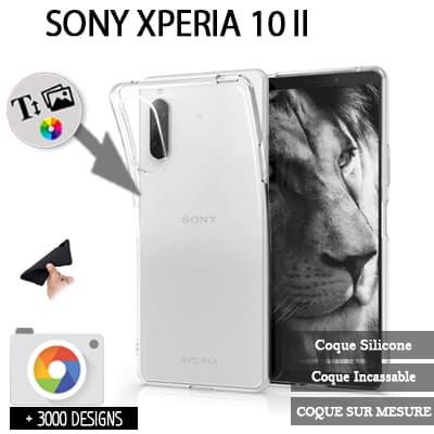Silicone Sony Xperia 10 ii with pictures
