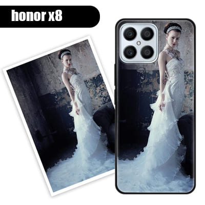 Silicone HONOR X8 with pictures