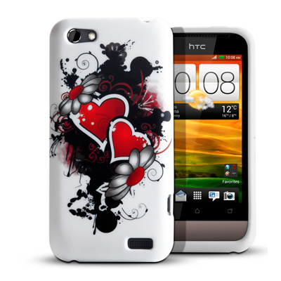 Case HTC One V with pictures