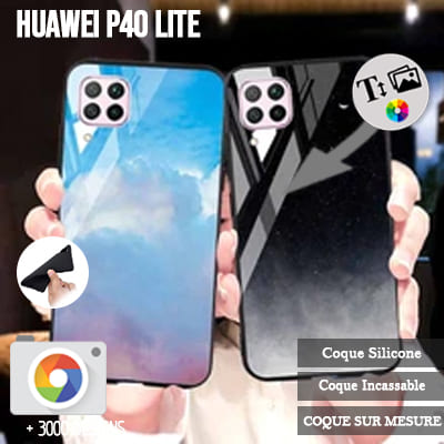 Silicone HUAWEI P40 lite with pictures