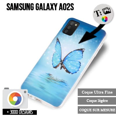Silicone Samsung Galaxy A02s with pictures