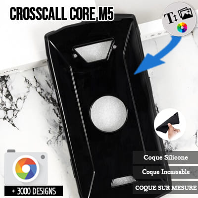 Custom Crosscall Core M5 silicone case