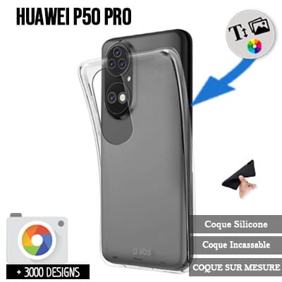 Silicone HUAWEI P50 Pro with pictures