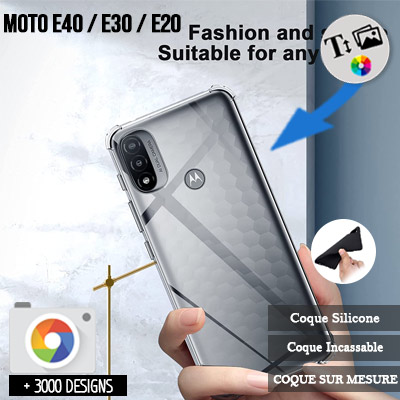 Silicone Motorola Moto E40 / E30 / E20 with pictures