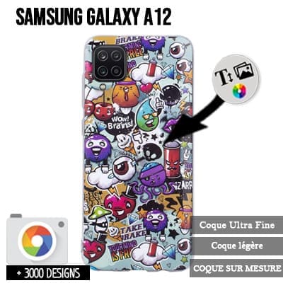 Case Samsung Galaxy A12 with pictures