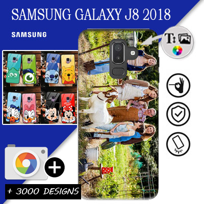 Case Samsung Galaxy J8 2018 with pictures