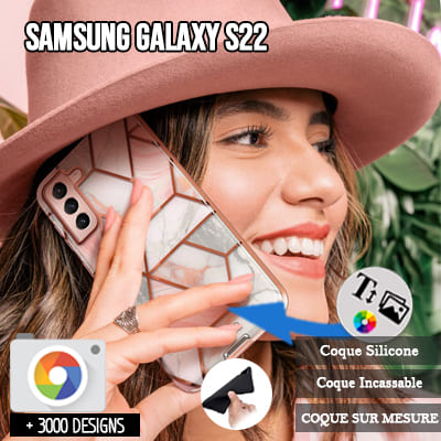 Custom Samsung Galaxy S22 silicone case