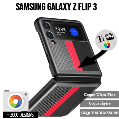 Custom Samsung Galaxy Z Flip 3 hard case