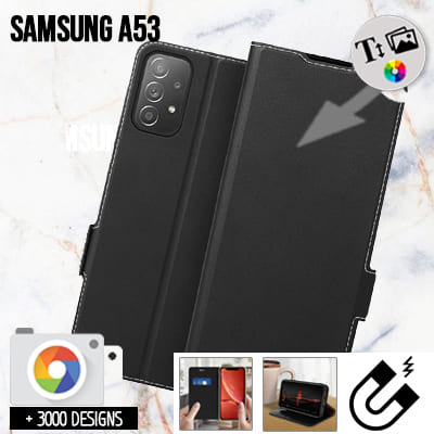 Custom Samsung galaxy A53 5g wallet case