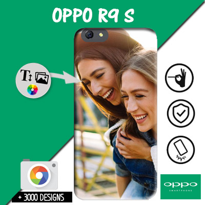 Case Oppo R9s with pictures