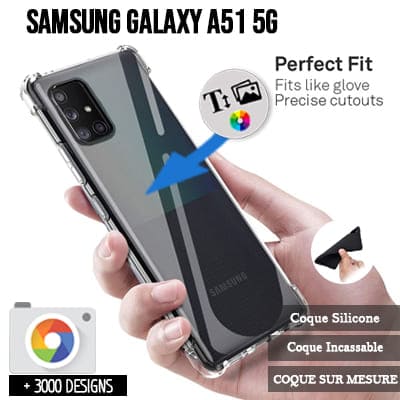 Custom Samsung Galaxy A51 5G silicone case