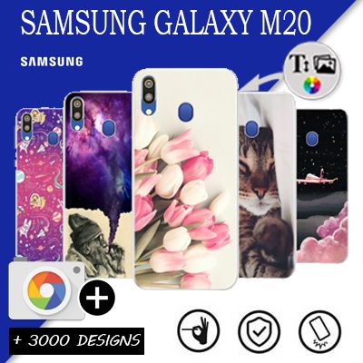 Case Samsung Galaxy M20 with pictures