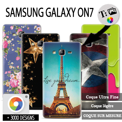 Case Samsung Galaxy On7 with pictures