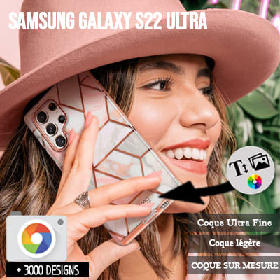 Custom Samsung Galaxy S22 Ultra hard case