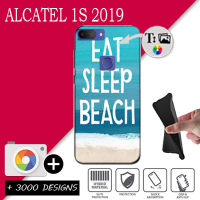 Custom Alcatel 1S 2019 silicone case