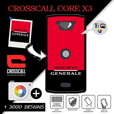 Custom Crosscall Core-X3 silicone case