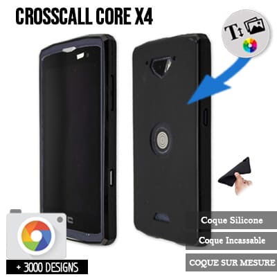 Custom Crosscall Core X4 silicone case