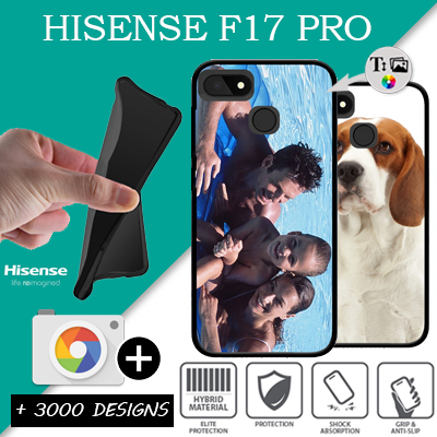 Silicone Hisense f17 pro with pictures
