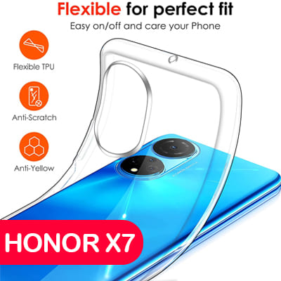 Silicone Honor X7 with pictures