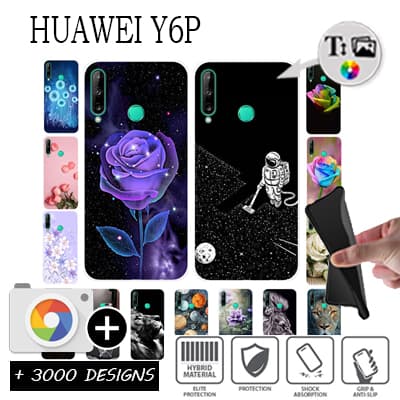 Silicone Huawei Y6p with pictures