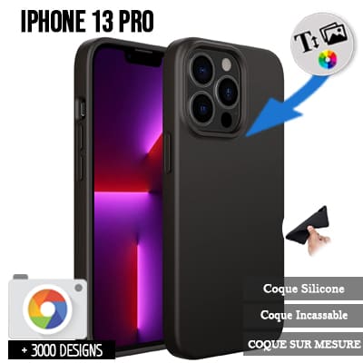 Silicone iPhone 13 Pro with pictures