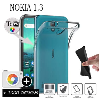 Silicone Nokia 1.3 with pictures