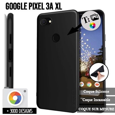 Silicone Google Pixel 3A XL with pictures