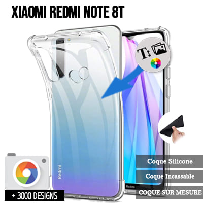 Custom Xiaomi Redmi Note 8T silicone case