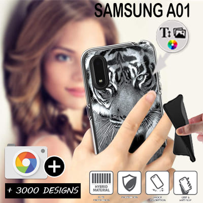 Custom Samsung Galaxy A01 silicone case