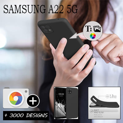 Custom Samsung galaxy a22 5g silicone case