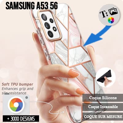 Custom Samsung galaxy A53 5g silicone case