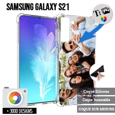 Custom Samsung Galaxy S21 silicone case