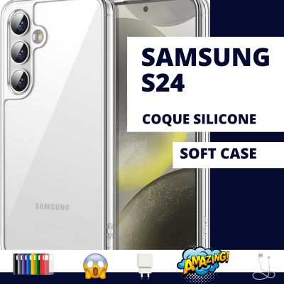 Silicone Samsung Galaxy S24 with pictures