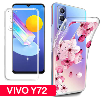 Silicone Vivo Y72 with pictures
