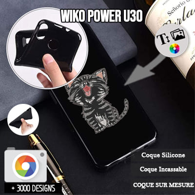 Custom Wiko Power U30 silicone case