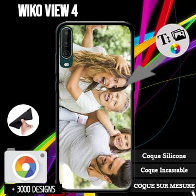 Custom Wiko View 4 silicone case