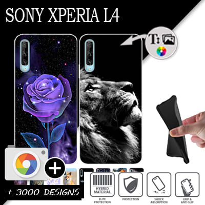 Silicone Sony Xperia L4 with pictures